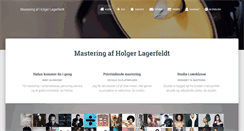 Desktop Screenshot of onlinemastering.dk